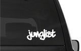 Junglist Vinyl Decal Drum & Bass Jungle Music Sticker