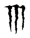 Monster Energy Vinyl Decal Claws Logo Sticker