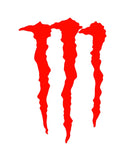 Monster Energy Vinyl Decal Claws Logo Sticker