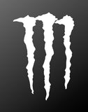 Monster Energy Vinyl Decal Claws Logo Sticker