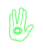 Rezz Hand EDM DJ Logo Vinyl Decal Sticker