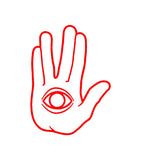 Rezz Hand EDM DJ Logo Vinyl Decal Sticker