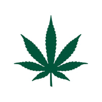 Marijuana leaf Symbol Vinyl Decal Car Window Laptop 420 Cannabis Sticker