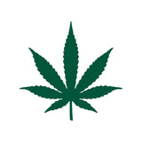 Marijuana leaf Symbol Vinyl Decal Car Window Laptop 420 Cannabis Sticker