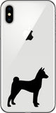 Basenji Vinyl Decal Car Window Laptop Dog Breed Silhouette Sticker