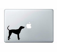 Hound Silhouette Vinyl Decal Coonhound Car Window Laptop Sticker