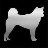 Shiba Inu Decal Car Window Laptop phone Dog Breed Silhouette Sticker