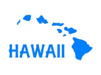 Hawaii Vinyl Decal Car Window Laptop Hawaiian Islands Sticker