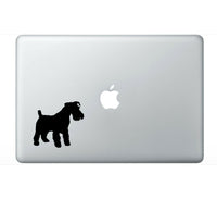 Terrier Decal Car Window Laptop phone Dog Breed Silhouette Sticker