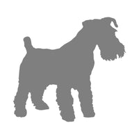 Terrier Decal Car Window Laptop phone Dog Breed Silhouette Sticker