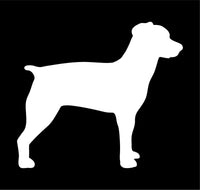 Brittany Spaniel Decal Car Window Laptop Dog Breed Silhouette Sticker