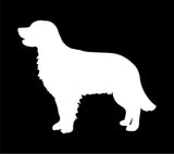 Golden Retriever vinyl decals Dog Silhouette laptop car sticker