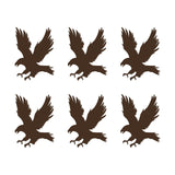 6 Small American Eagle Vinyl decals phone case laptop car stickers