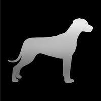 Rhodesian Ridgeback Vinyl Decal Car Window Laptop Dog Silhouette Sticker