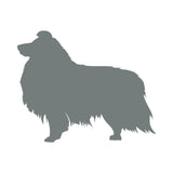 Shetland Sheepdog Decal Car Window Laptop phone Dog Breed Silhouette Sticker