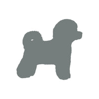 Bichon Frise Vinyl Decal Car Window Laptop Dog Breed Silhouette Sticker