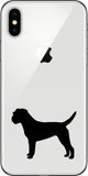 Border terrier  vinyl decal Dog Silhouette laptop car sticker