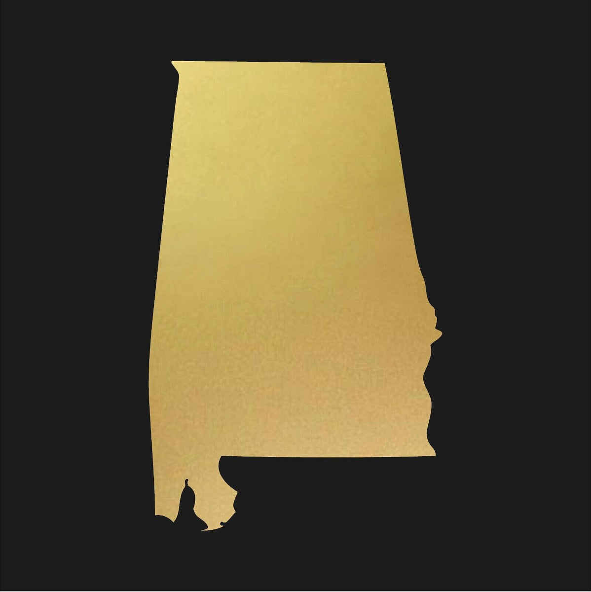 Alabama state Outline Vinyl Decal Car Window Laptop AL Sticker – Kandy ...