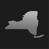 New York state Outline Vinyl Decal Car Window Laptop NY Sticker