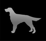 Irish Setter Vinyl Decal Car Window Laptop Red Setter Dog Silhouette Sticker