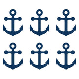 6 Small Anchor Vinyl decals phone case laptop car stickers