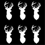 6 Small Deer Vinyl decals phone case laptop car stickers