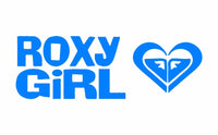 Roxy Girl Surf Girl Vinyl Decal Car WIndow Laptop Roxy Heart Sticker