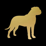 Bullmastiff Vinyl Decal Car Window Laptop Dog Breed Silhouette Sticker