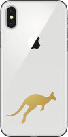 Kangaroo Vinyl Decal Car Window Laptop Silhouette Sticker set of 6