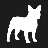 French Bulldog Vinyl Decal Car Window Laptop Dog Breed Silhouette Sticker