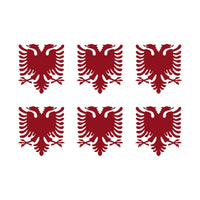 Albanian Eagle Vinyl Decal sticker car phone vinyl sticker Set of 6