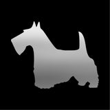 Scottish Terrier Vinyl Decal Car Window Laptop Dog Silhouette Sticker