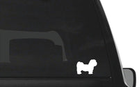 Lhasa Apso vinyl decal Dog Silhouette laptop car sticker