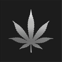 Marijuana leaf Symbol Vinyl Decal Car Window Laptop 420 Cannabis Sticker