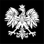 Polish Eagle Vinyl Decal Car Window Laptop Poland POLSKA Sticker