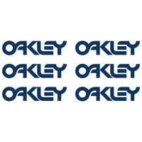 Oakley Logo Vinyl Decal Laptop Car Window small set of 6 small Stickers