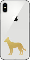 Belgian Malinois Vinyl Decal Car Window Laptop Dog Silhouette Sticker