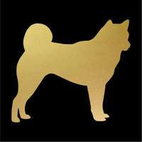 Shiba Inu Decal Car Window Laptop phone Dog Breed Silhouette Sticker