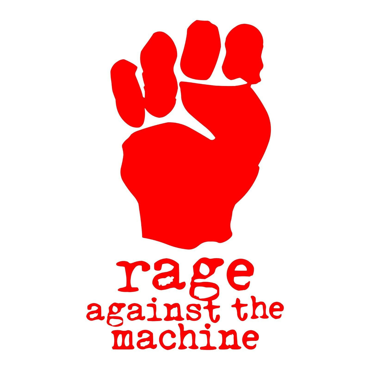 Rage Against The Machine Hand Vinyl Decal Car Window Laptop Sticker ...
