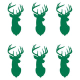 6 Small Deer Vinyl decals phone case laptop car stickers