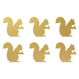 6 Small Squirrel  Vinyl decals phone case laptop car stickers