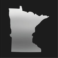 Minnesota state Outline Vinyl Decal Car Window Laptop MI Sticker