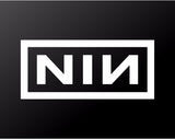 Nine Inch Nails NIN Logo Vinyl Decal Laptop Car Window Speaker Sticker