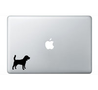 Beagle vinyl decal Dog Silhouette laptop car sticker