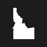 Idaho state Outline Vinyl Decal Car Window Laptop ID Sticker