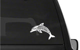 Tribal Dolphin Vinyl Decal Car Window Laptop Mirror Sticker