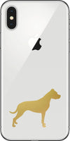 Dogo Argentino Vinyl Decal Car Window Laptop Dog Silhouette Sticker