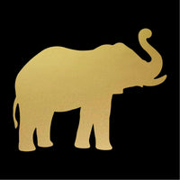 Elephant vinyl decal Silhouette laptop car sticker