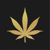 Marijuana leaf Symbol Vinyl Decal Car Window Laptop 420 Cannabis Sticker