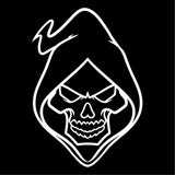 Grim Reaper Vinyl Decal Car laptop Window Mirror Sticker